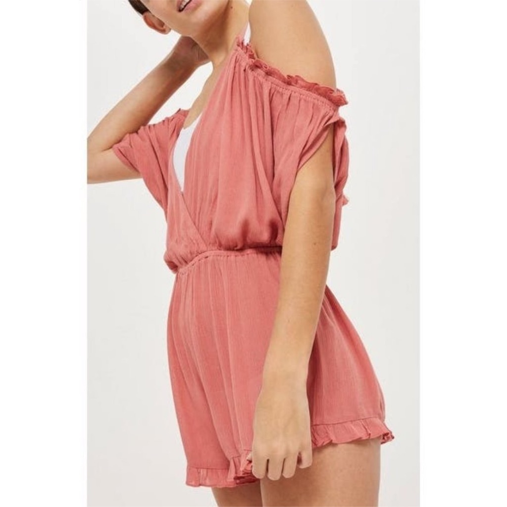 Nwt Topshop Mauve Pink Women's Romper